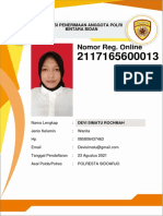 Form Reg. Online Pendaftar 2117165600013