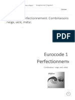 Eurocode 1 Perfectionnement. Combinaiso...t, métal