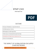 The Impact of Globalization on Supply Chain Network Design