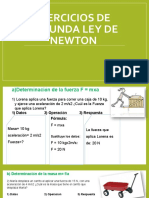 Segunda Ley de Newton 2022 II Semestre