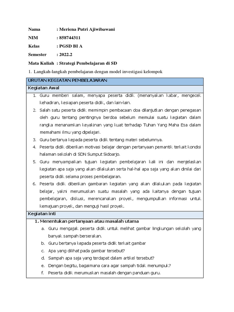 LangkahLangkah Pembelajaran PDF