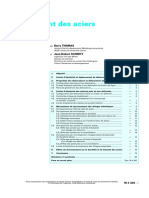 Durcissement Des Aciers: Mécanismes