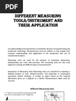 Different Measuring Tools