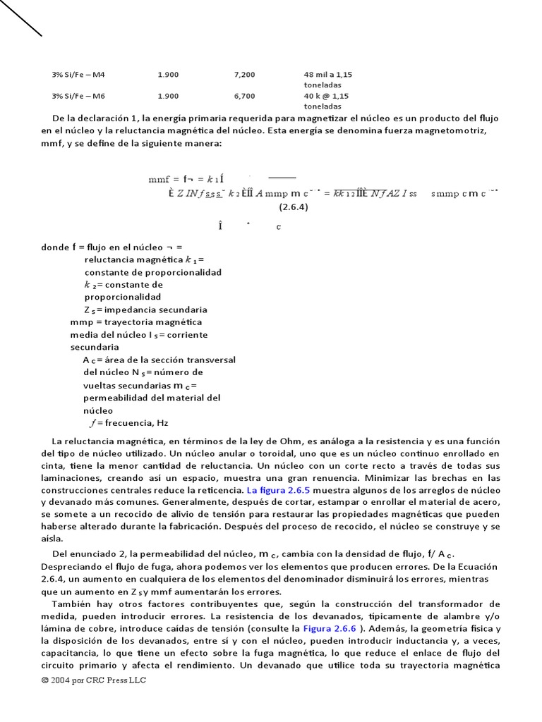 Electric - Power - Transformer - Engineering 3 | PDF | Inductor