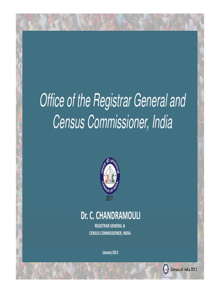 Census of India 2011Census of India 2011, National Population Register