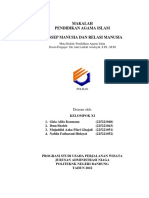 KELOMPOK XI - Makalah Konsep Manusia Dan Relasi Manusia (Revisi)