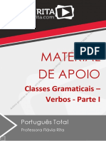 EBook 15 Classes Gramaticais Verbos I