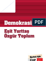 CHP Demokrasi Raporu
