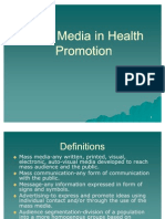Mass Media in Health