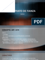 Contrato de Fianza