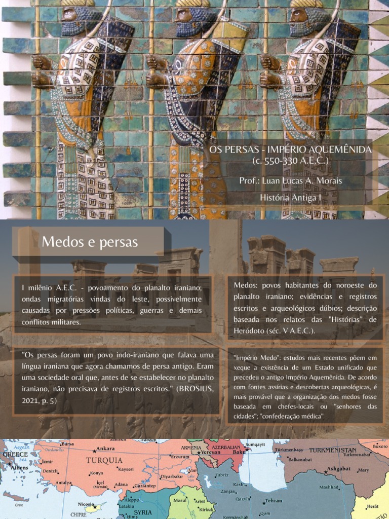 Persas Imperio Aquemenida C 550 330 A E Pdf Império Aquemênida Irã