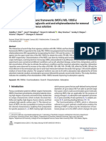 Synthesis of Metal-Organic Frameworks MOFs MIL-100