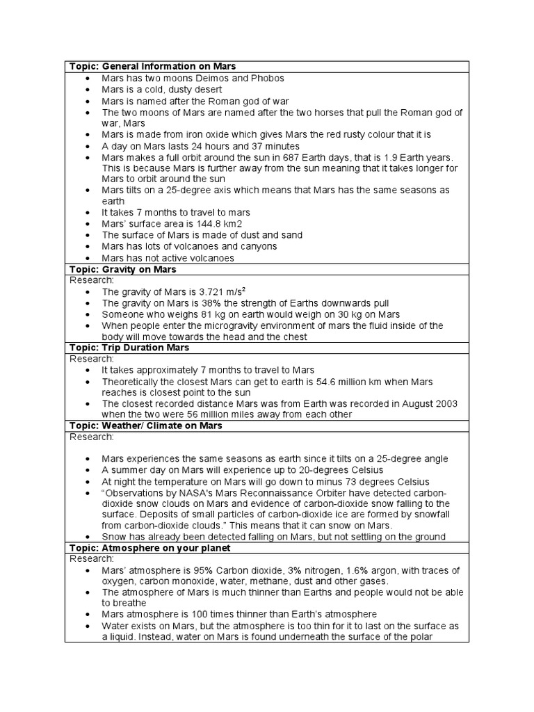 All you need to know about mars pdf mars atmosphere