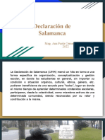 Declaración de Salamanca