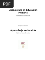 Aprendizaje en Servicio