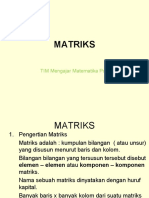 Pertemuan 5 Dan 6 Matriks