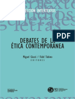 Debates de La Ética Contemporánea - Giusti