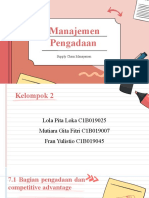 Kelompok 2 - Supply Chain Manajemen