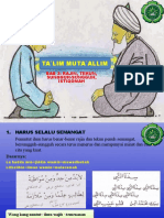 Talim Muttaalim - Bab III (1-5)