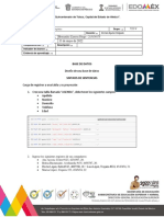 Sintaxis de Sentencias (Agenda)