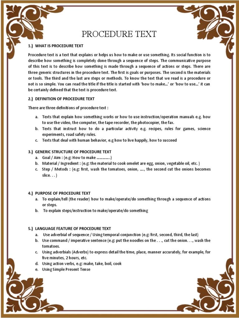 Procedure Text Modul | PDF | Cakes | Cheesecake