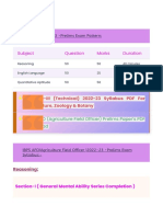 IBPS AFO (Agriculture Field Officer) 2022-23 Syllabus, Exam Pattern 2