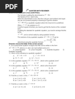 1st Quarter Math Reviewer