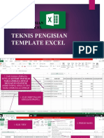 Teknis Pengisian Template Excel