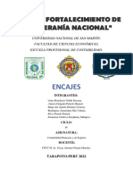 Encaje Bancaria