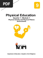 PHYSICAL EDUCATIONQuarter 1 Module 1