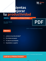 Sesion 4 Productividad