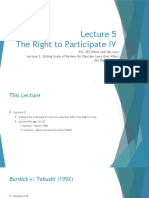 Lecture 5 - Right To Participate IV