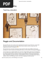 Reggio and Documentation - Katemariagolding