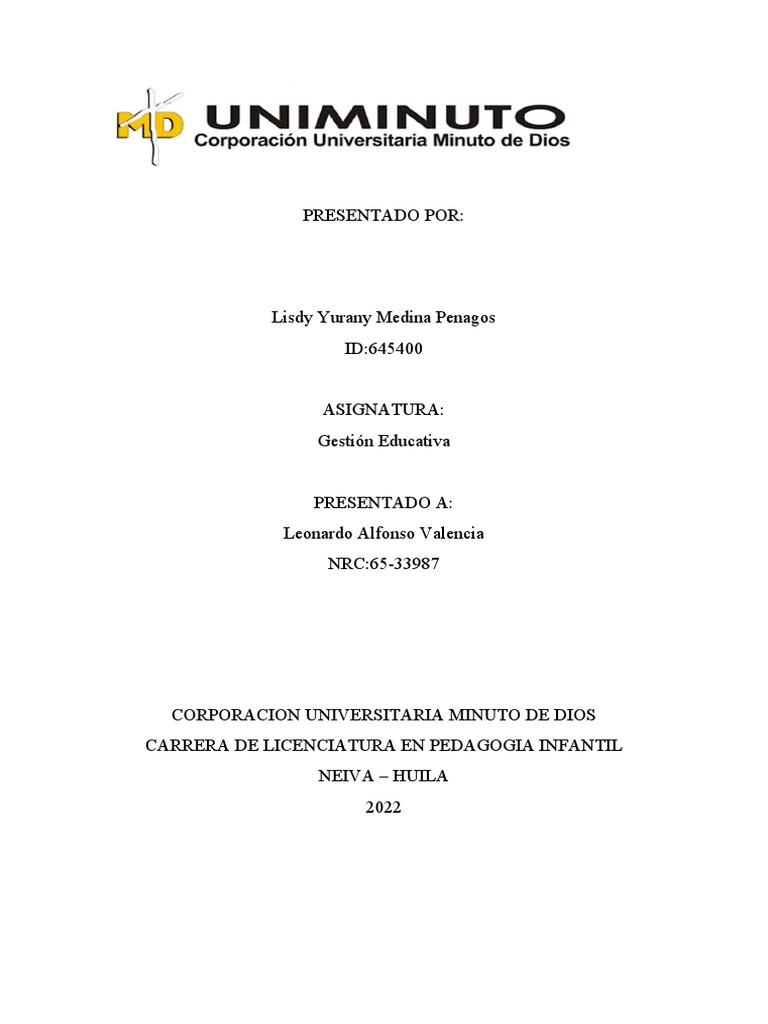 Activad 7 Retos de La Educacion de La Gestion Educativa | PDF ...