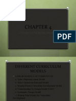 Chapter 4 Curriculum Model