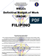 Filipino DBOW