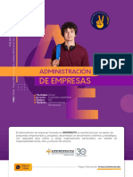 Brochure Administracion Empresas