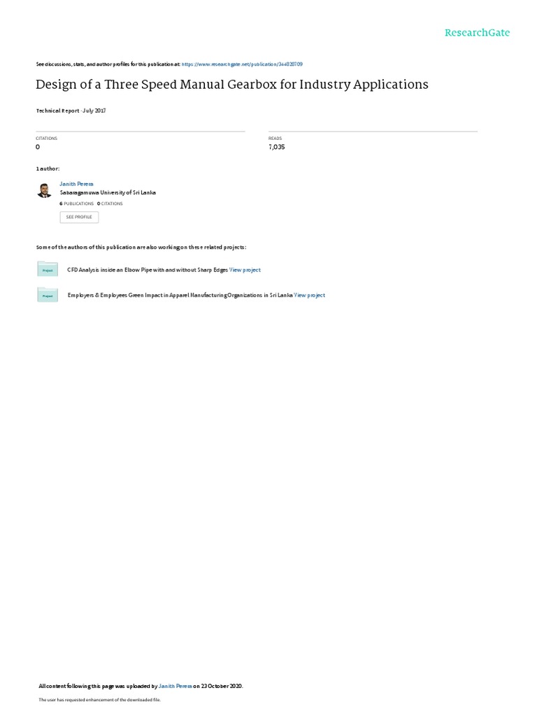 Gearbox Report 27 | PDF | Gear | Manual Transmission
