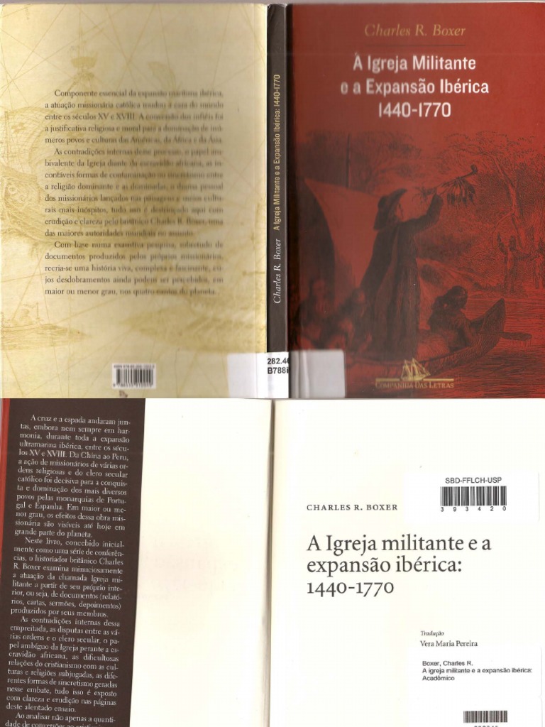 Charles R. Boxer. A Igreja Militante e A Expansão Ibérica 1440-1770 | PDF
