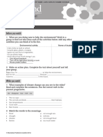 Openmind 1 Unit 6 Class Video Worksheet