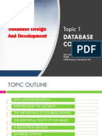 Topic 1 Database Concepts