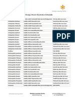 15 Khadga Maala Recitations Schedule