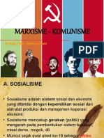 ini menggunakan  dan secara singkat menjelaskan isi dokumen tentang teori-teori Marxisme dan Komunisme