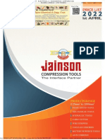 Jainson Crimping Tool Price List Wef 01-04-2022