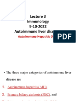 Immunology 9-10-2022 Autoimmune Liver Diseases