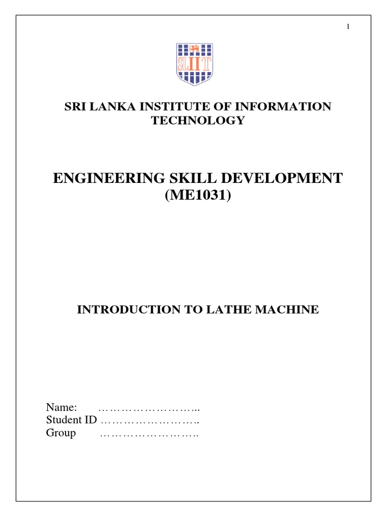 Lathe Machine Lab 3 PDF Machines Numerical Control