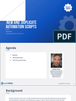 MaxTECH .NEW and .DUPLICATE Automation Scripts
