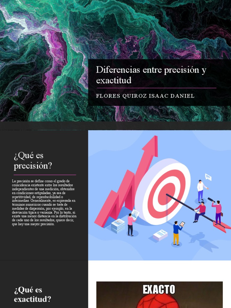 Diferencias Entre Precisión y Exactitud | PDF