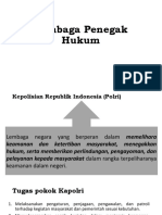 Lembaga Penegak Hukum