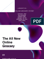 HOKT Online Grocery Store Project Report